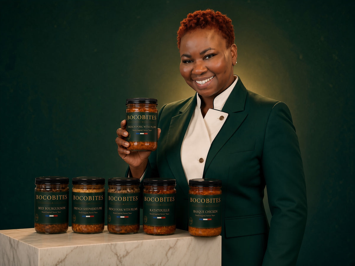 Chef Fleur Anderson, founder of BOCOBITES