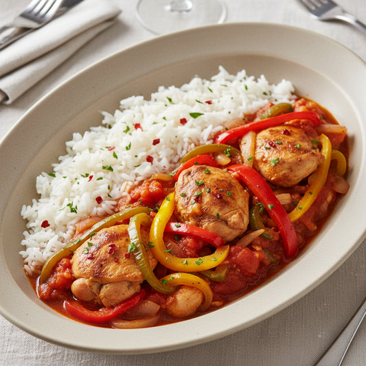 Poulet Basquaise – Chicken in Basque Sauce (14.1 oz)