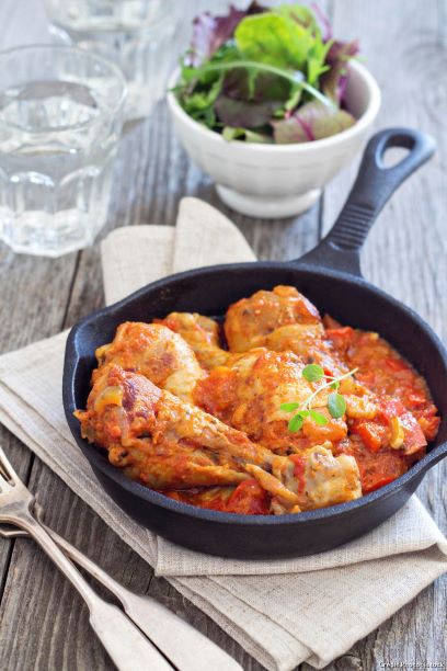 Poulet Basquaise β Chicken in Basque Sauce (400g)