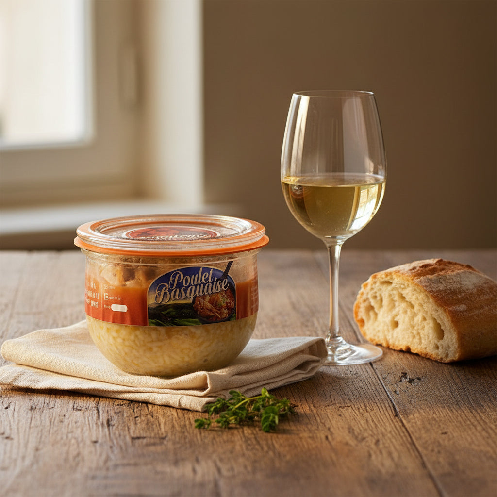 Poulet Basquaise – Chicken in Basque Sauce (14.1 oz)